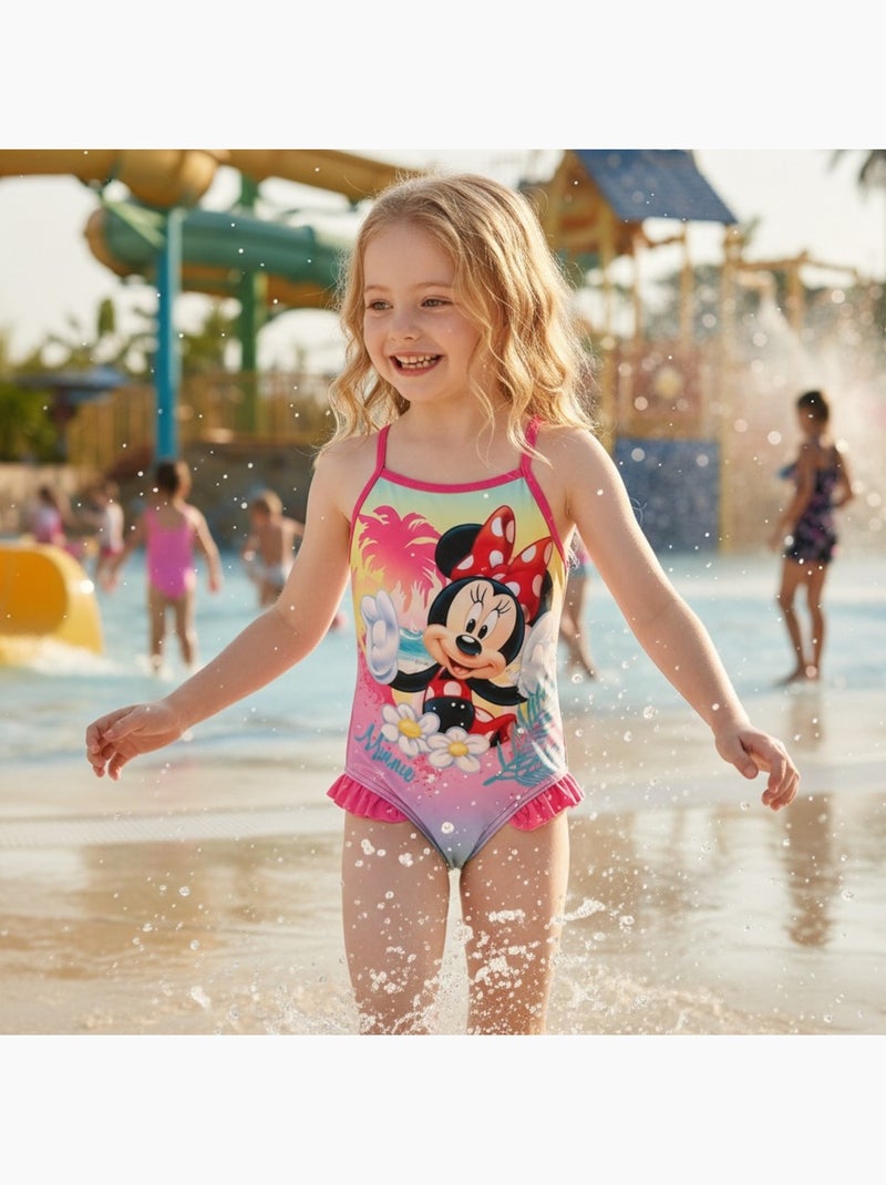 Disney - Badkleding kind bedrukt Roze - Kiabi