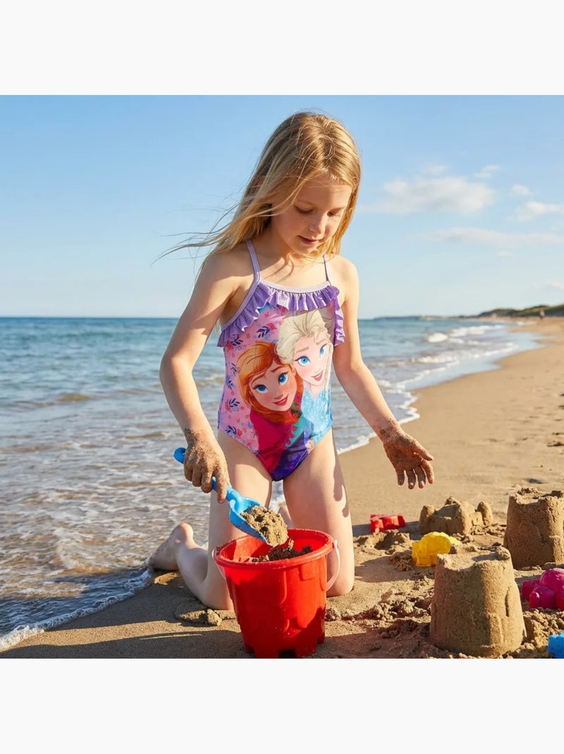 Disney - Badpak Frozen meisje Mauve - Kiabi