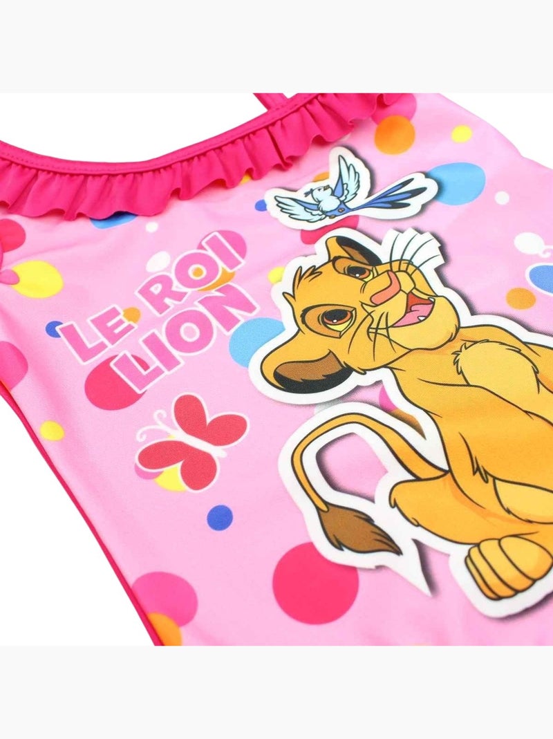 Disney - Badpak kind eendelig met patroon Roze - Kiabi