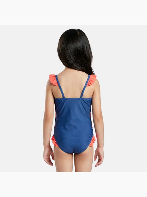 Disney - Badpak meisje donkerblauw met ruches personage - Kiabi Disney - Badpak meisje donkerblauw met ruches personage - Kiabi