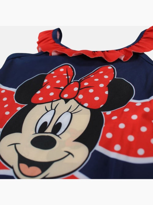 Disney - Badpak meisje donkerblauw met ruches personage - Kiabi Disney - Badpak meisje donkerblauw met ruches personage - Kiabi