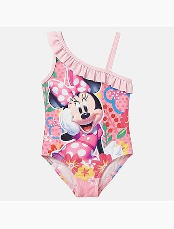 Disney - Badpak met ruches en print meisje