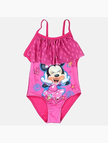 Disney - Badpak met ruches en print meisje