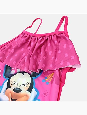 Disney - Badpak met ruches en print meisje