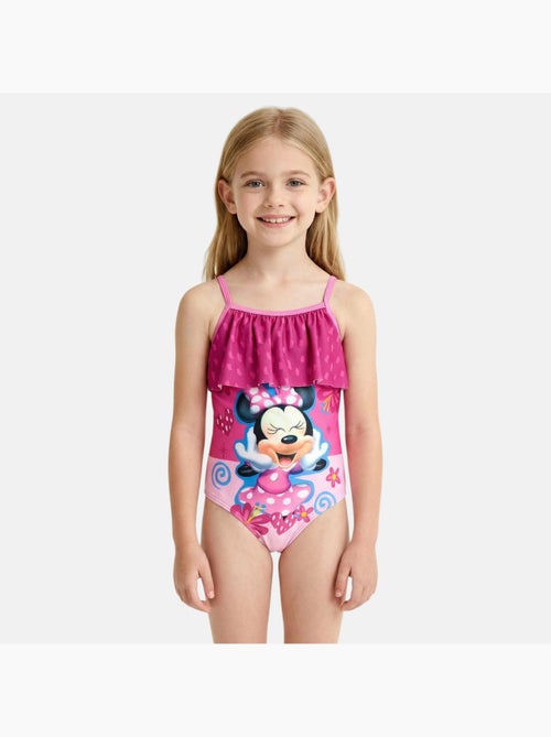 Disney - Badpak met ruches en print meisje - Kiabi