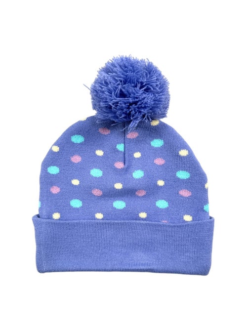 Disney - Bonnet avec pompom et motifs fille - Kiabi Disney - Bonnet avec pompom et motifs fille - Kiabi