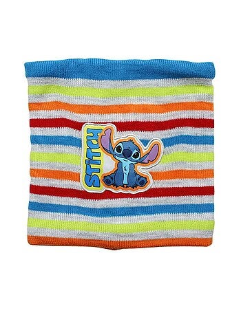 Disney - Bonnet avec pompom, gants et snood colorés