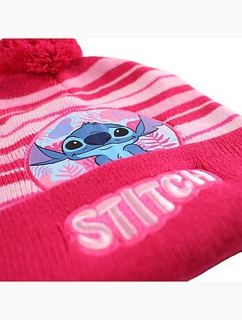 Disney - Bonnet fille avec pompon à motif