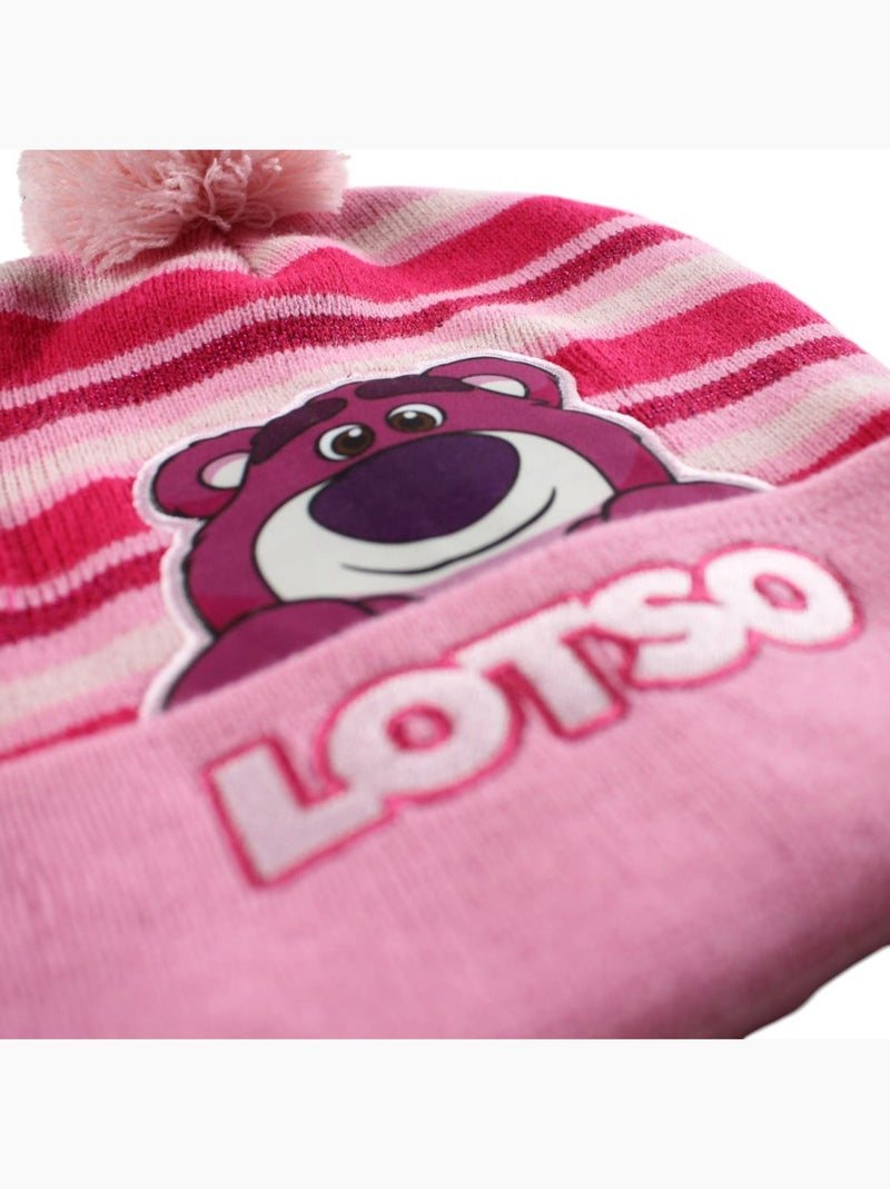 Disney - Bonnet fille avec pompon ? motif Rose - Kiabi