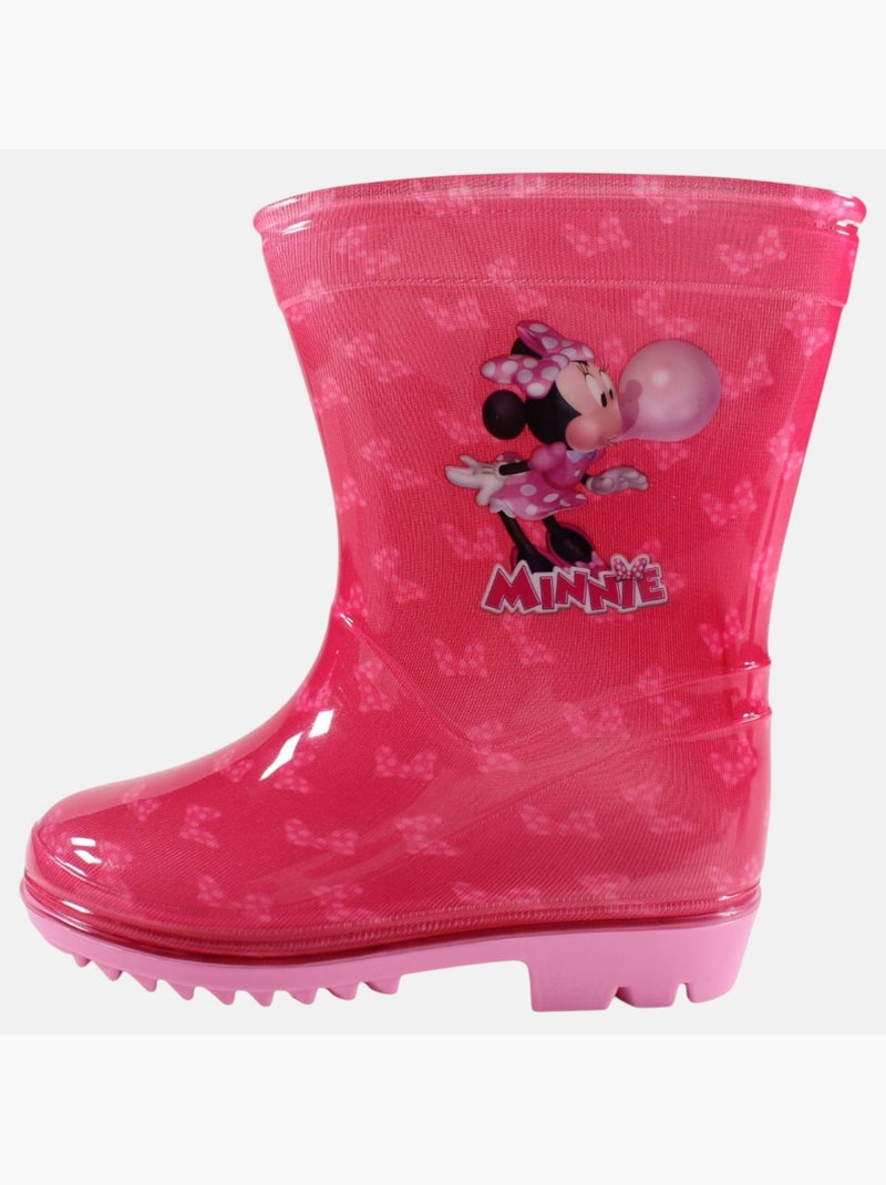 Disney - Bottes fille à motif Rose - Kiabi