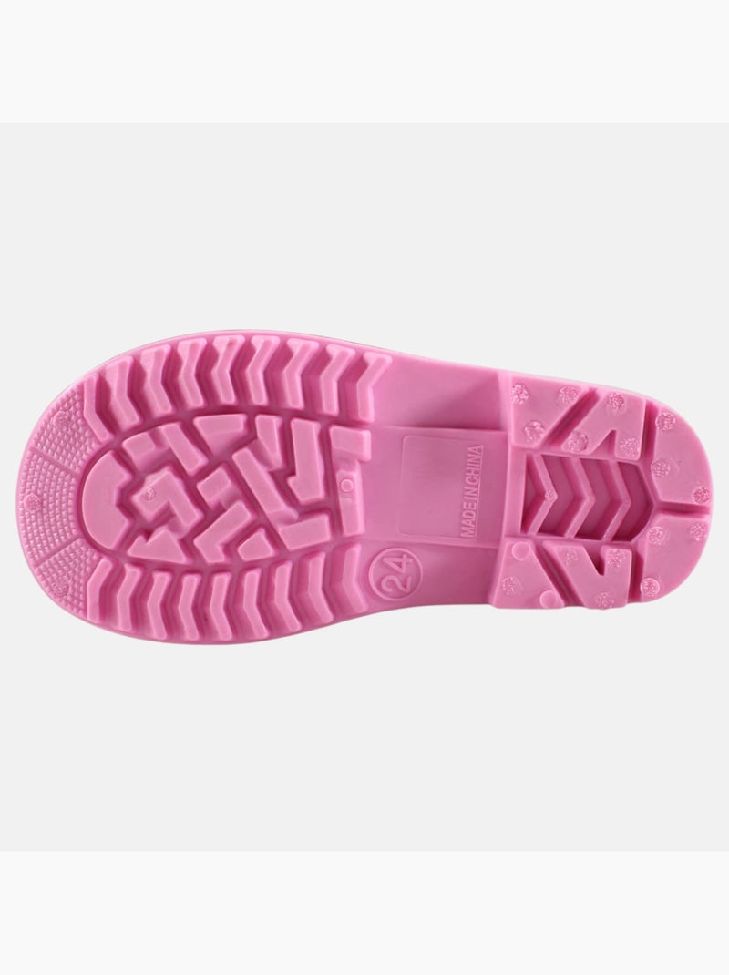 Disney - Bottes fille à motif Rose - Kiabi