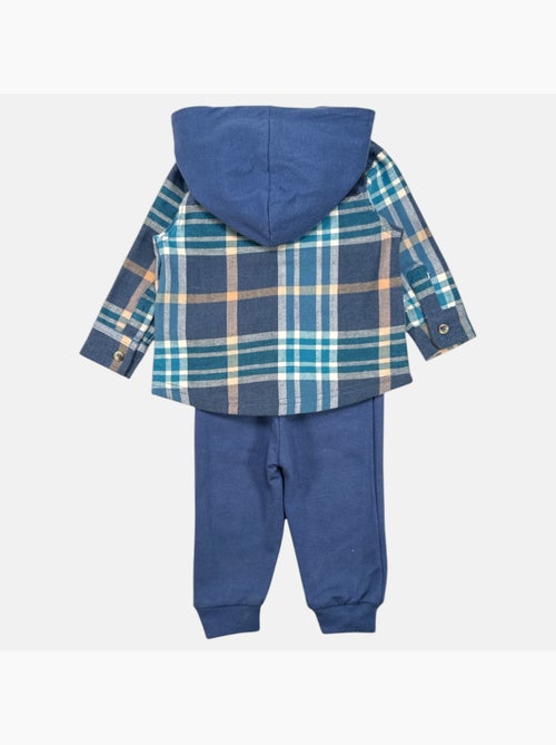 Disney - Chemise ? carreaux et pantalon b?b? gar?on - Kiabi