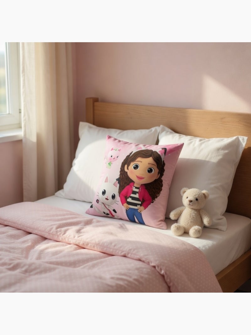 Disney - Coussin enfant imprimé Rose clair - Kiabi