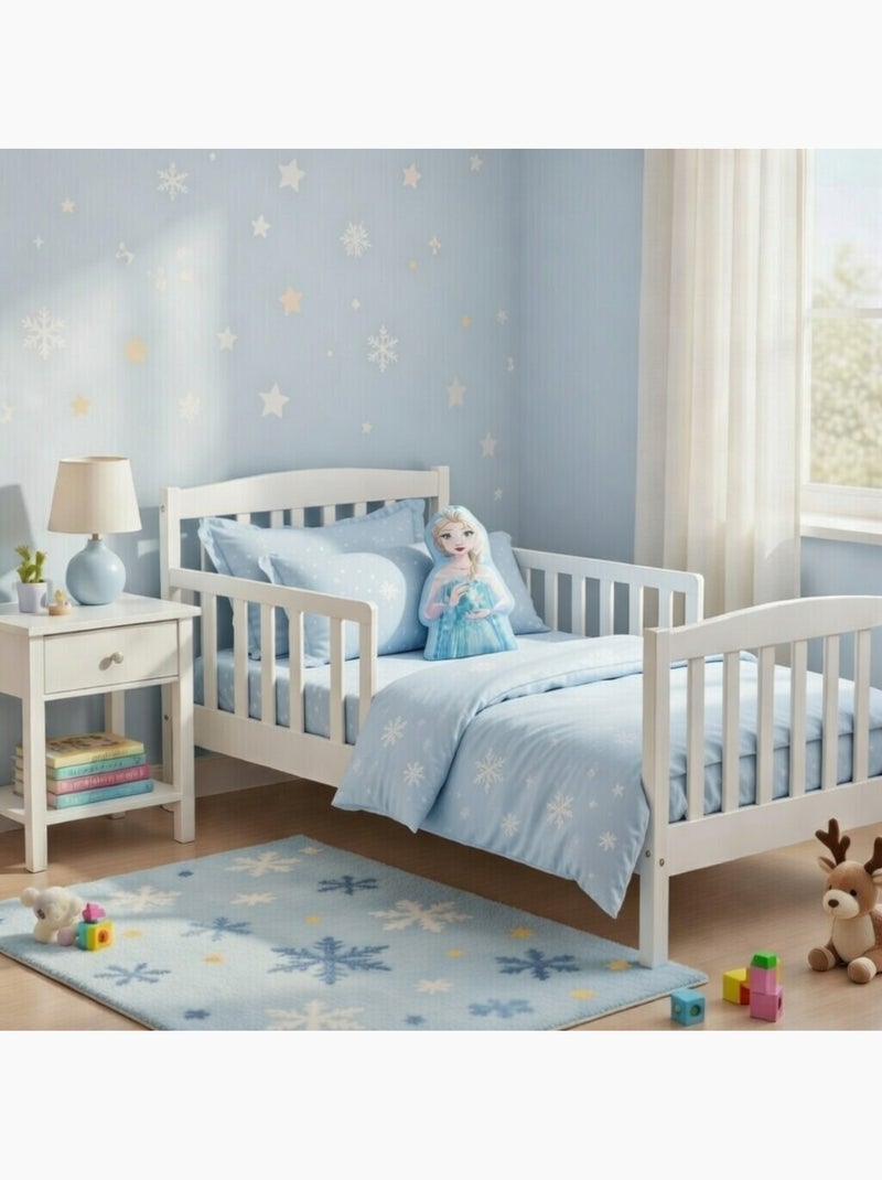 Disney - Coussin enfant motif anim? Bleu - Kiabi