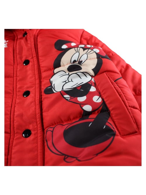 Disney - Doudoune enfant rose à capuche motif personnage - Kiabi Disney - Doudoune enfant rose à capuche motif personnage - Kiabi