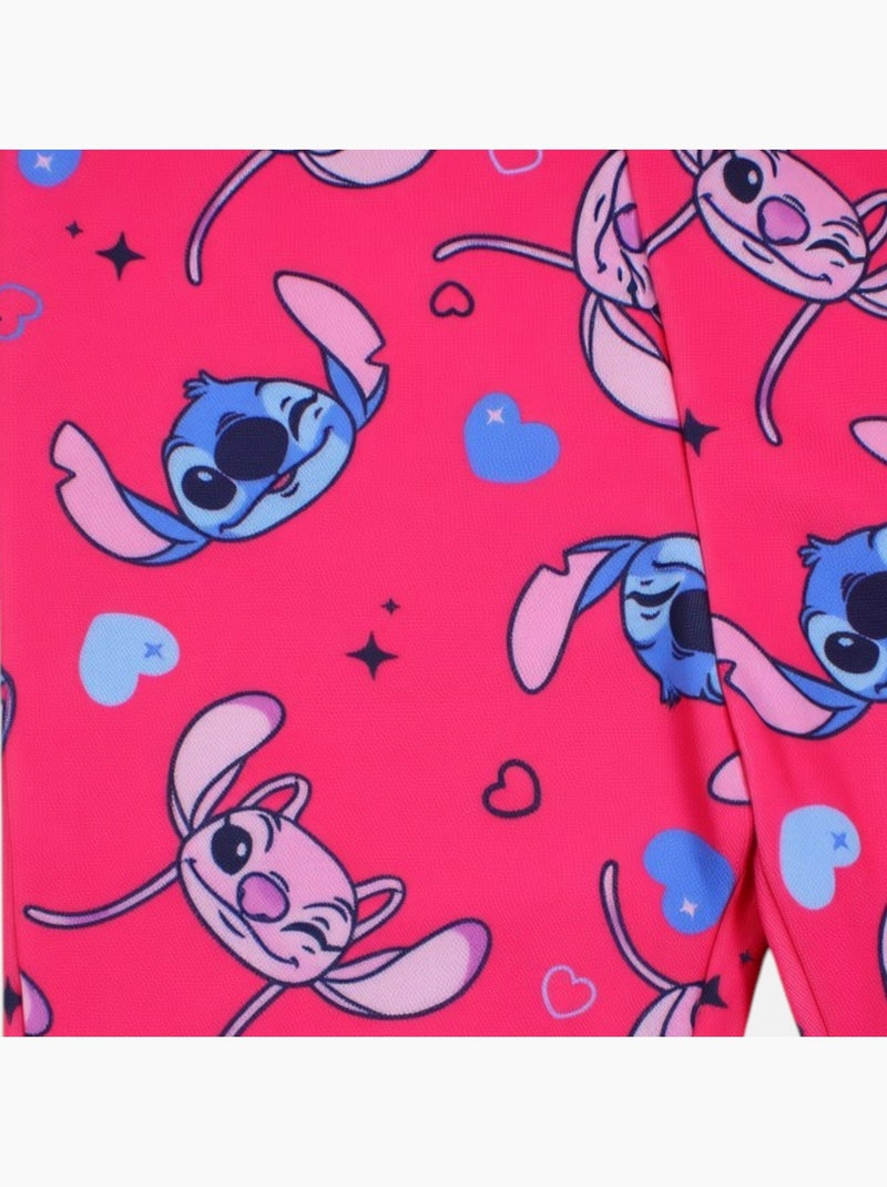 Disney - Ensemble de jogging, sweat et pantalon fille Rose fushia - Kiabi
