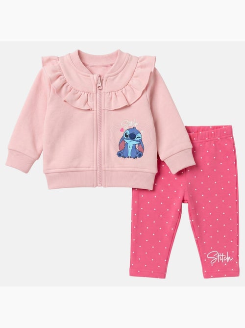 Disney - Ensemble de jogging, veste et pantalon fille - Kiabi Disney - Ensemble de jogging, veste et pantalon fille - Kiabi