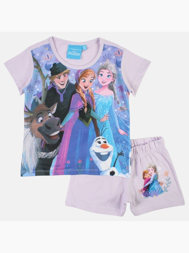 Disney - Ensemble enfant motif animé Mauve - Kiabi