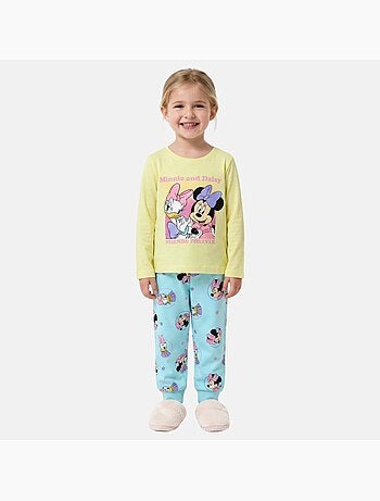 Disney - Ensemble enfant rose et pantalon bleu motif personnage