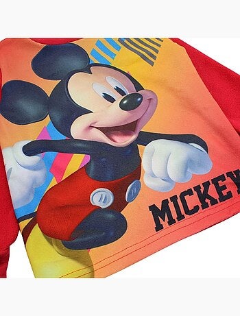 Disney - Ensemble enfant sweat et pantalon rouge bleu