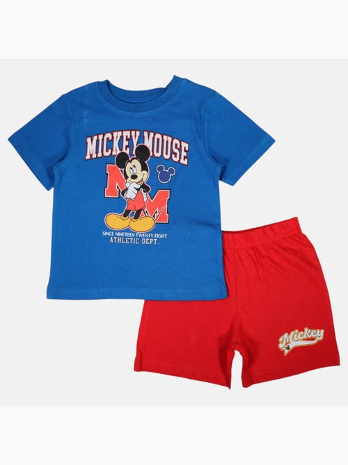 Disney - Ensemble enfant t-shirt gris et short - Kiabi