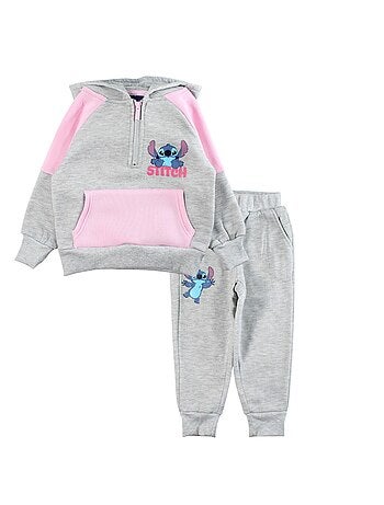 Disney - Ensemble jogging fille sweat capuche et pantalon à motif