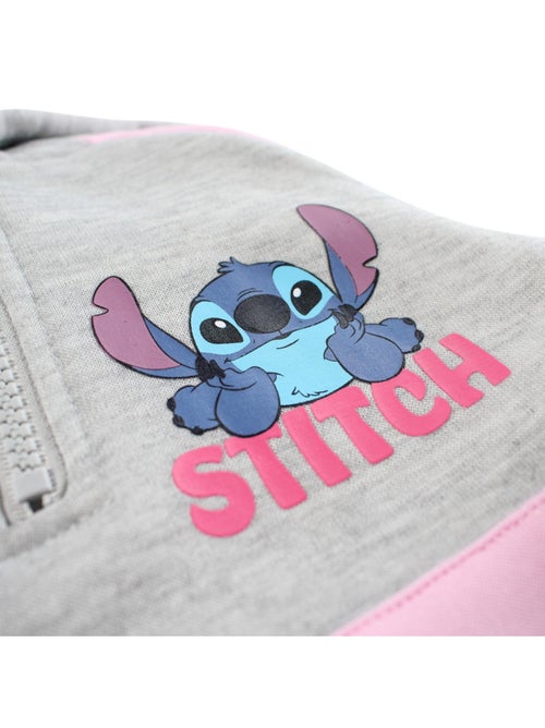 Disney - Ensemble jogging fille sweat capuche et pantalon à motif - Kiabi