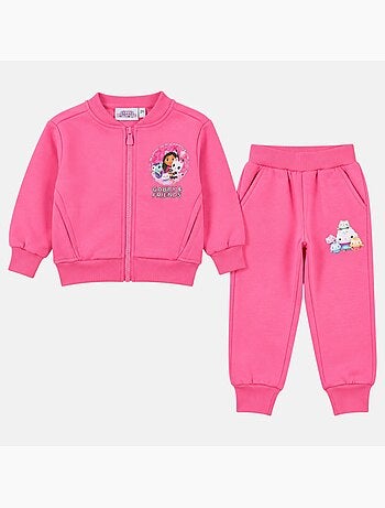 Disney - ensemble sweat et pantalon de jogging imprimés, finitions bord-côte
