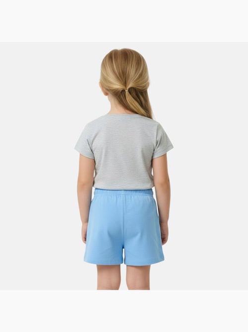 Disney - Ensemble T-shirt et short assorti avec personnage fille - Kiabi