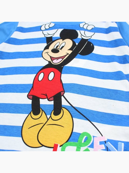 Disney - Ensemble t-shirt et short enfant à rayures - Kiabi