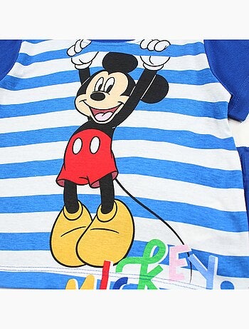 Disney - Ensemble t-shirt et short enfant à rayures