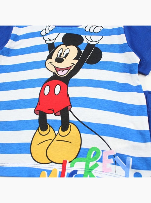 Disney - Ensemble t-shirt et short enfant à rayures - Kiabi