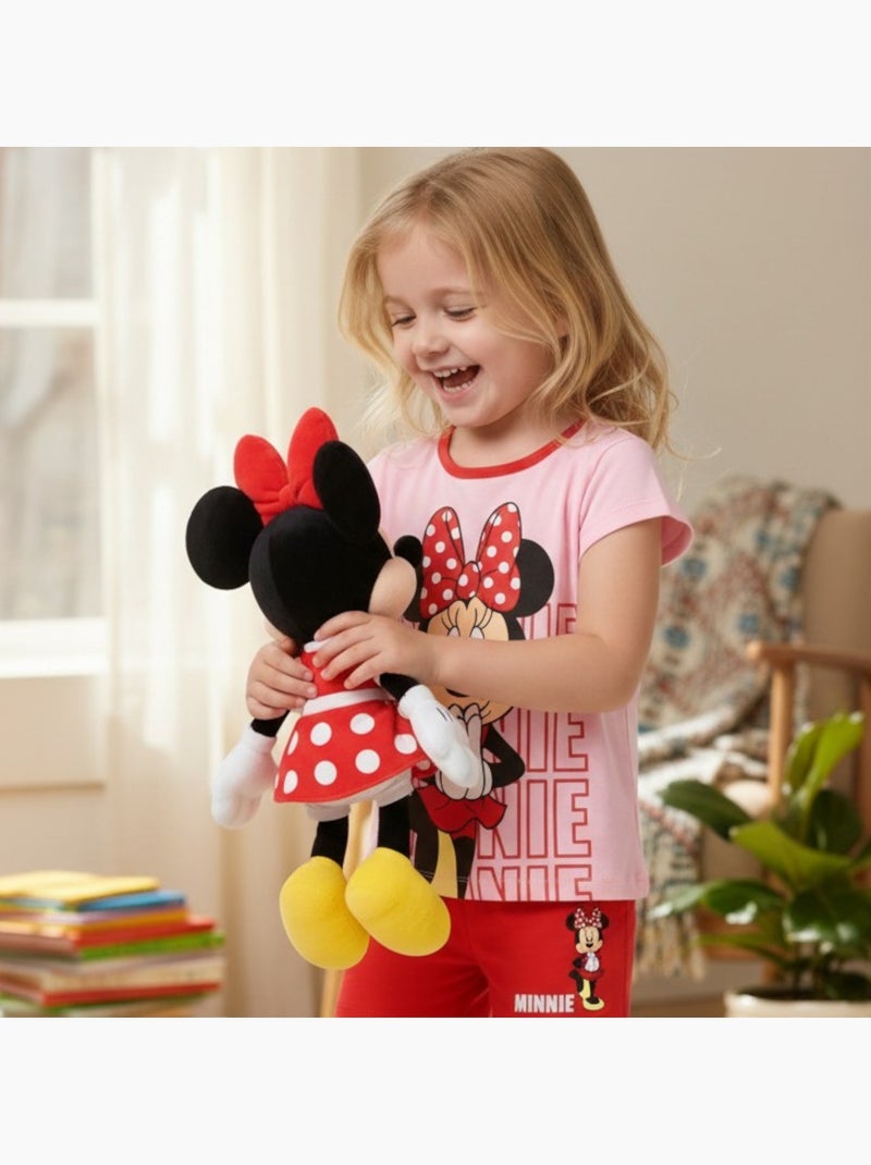 Disney - Ensemble t-shirt et short enfant imprim? Rouge - Kiabi