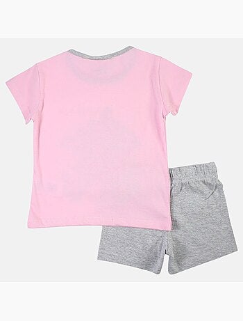 Disney - Ensemble t-shirt manches courtes et short enfant à imprimé