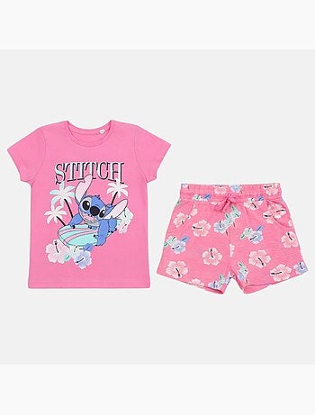 Disney - Ensemble T-shirt personnage et short à motif