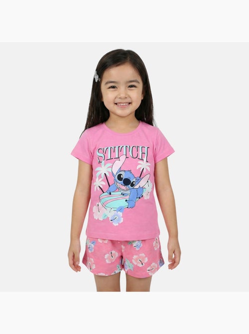 Disney - Ensemble T-shirt personnage et short à motif - Kiabi