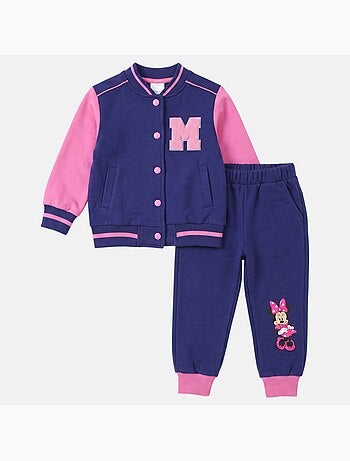 Disney - ensemble veste teddy boutonnée et pantalon de jogging