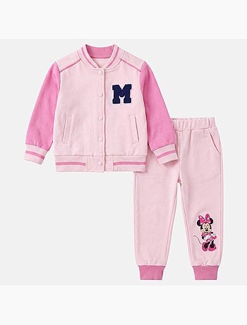 Disney - ensemble veste teddy boutonnée et pantalon de jogging