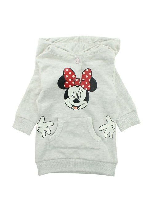 Disney - Fleece hoodie jurk meisje met kangoeroezak - Kiabi Disney - Fleece hoodie jurk meisje met kangoeroezak - Kiabi