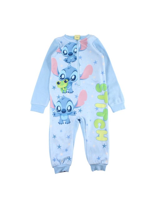 Disney - Fleece overall met rits jongen - Kiabi