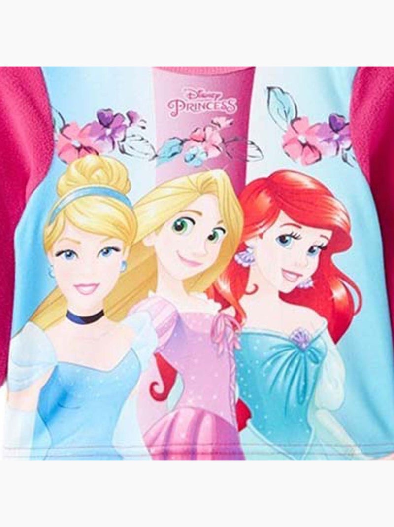 Disney - Fleece pyjama kind Fuchsia roze - Kiabi