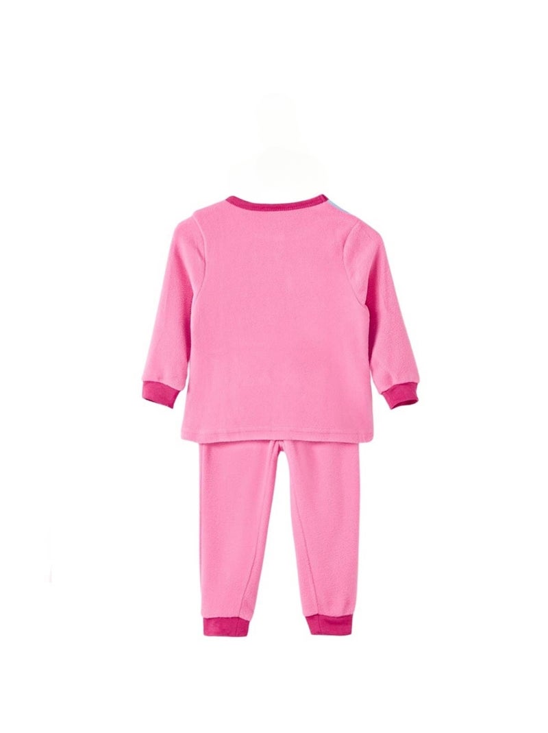 Disney - Fleece pyjama kind Roze - Kiabi