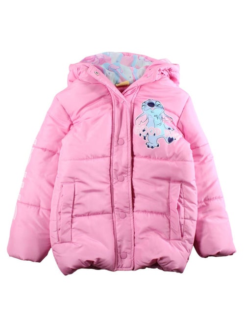 Disney - Gewatteerde jas Lilo en Stitch meisje - Kiabi
