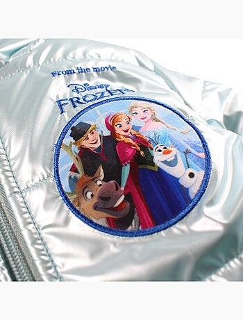Disney - Glanzende kinder pufferjas met animatieprint