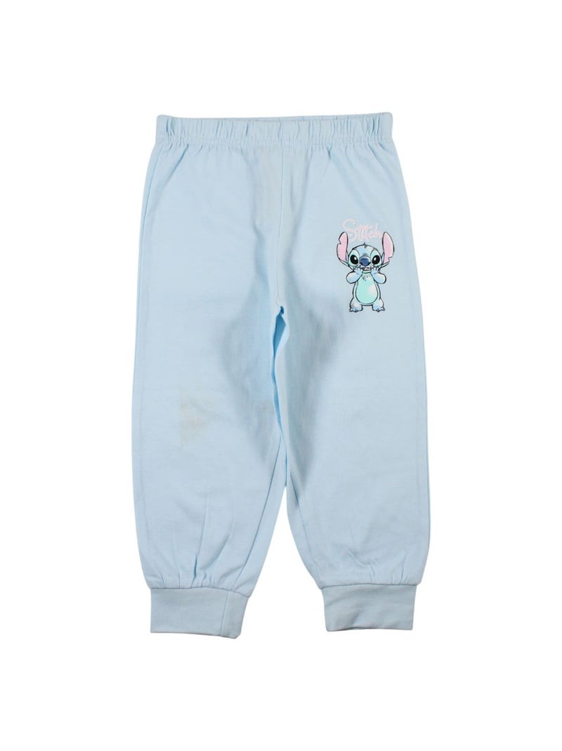 Disney - Haut à motifs et pantalon de pyjama assorti fille Bleu - Kiabi