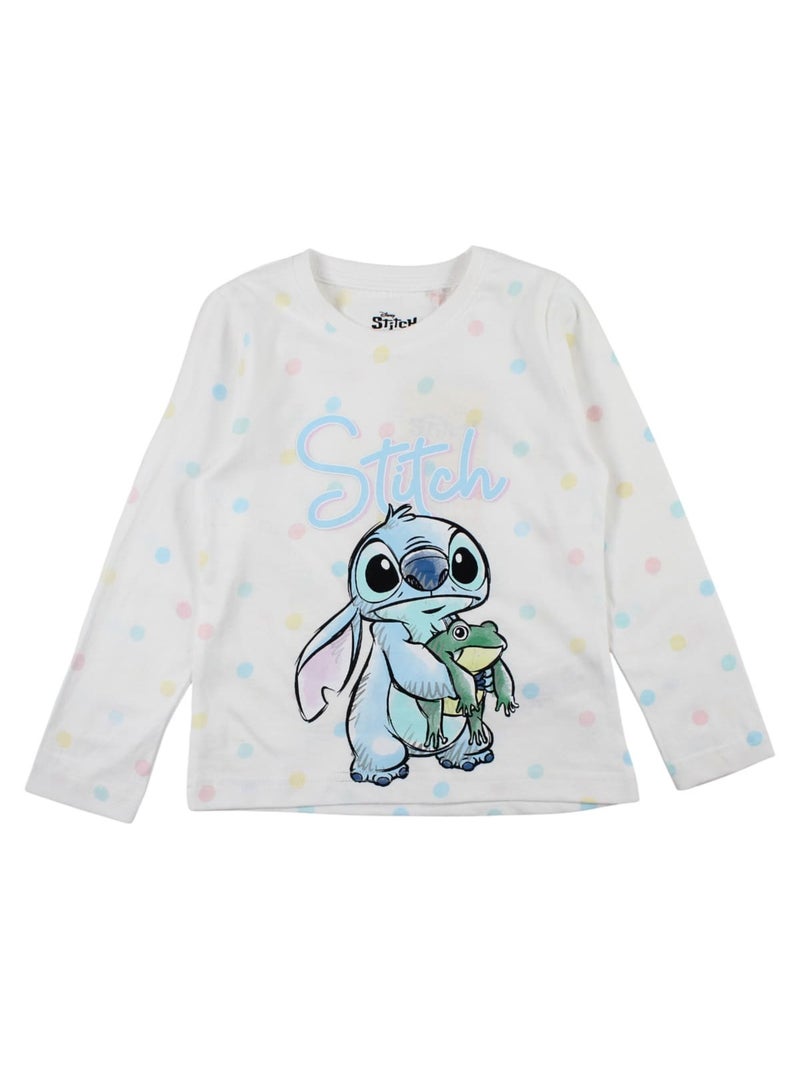 Disney - Haut à motifs et pantalon de pyjama assorti fille Bleu - Kiabi