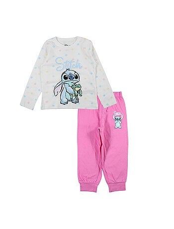 Disney - Haut à motifs et pantalon de pyjama assorti fille