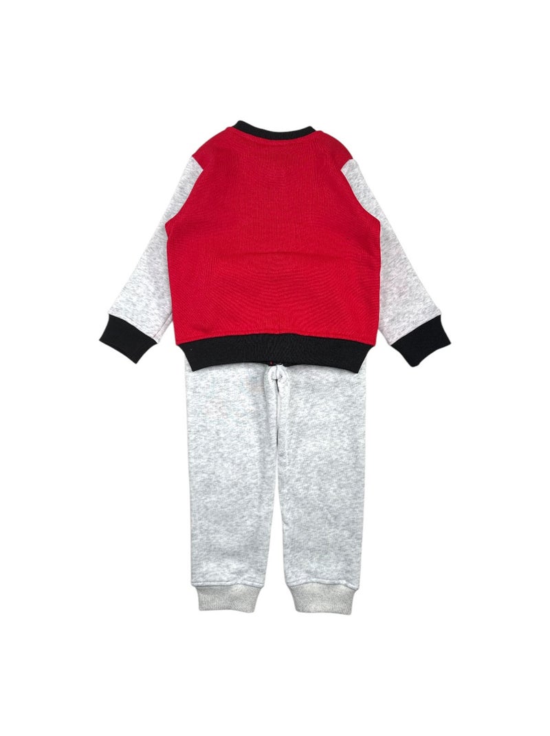 Disney - Jas met rits en bijpassende broek Rood - Kiabi