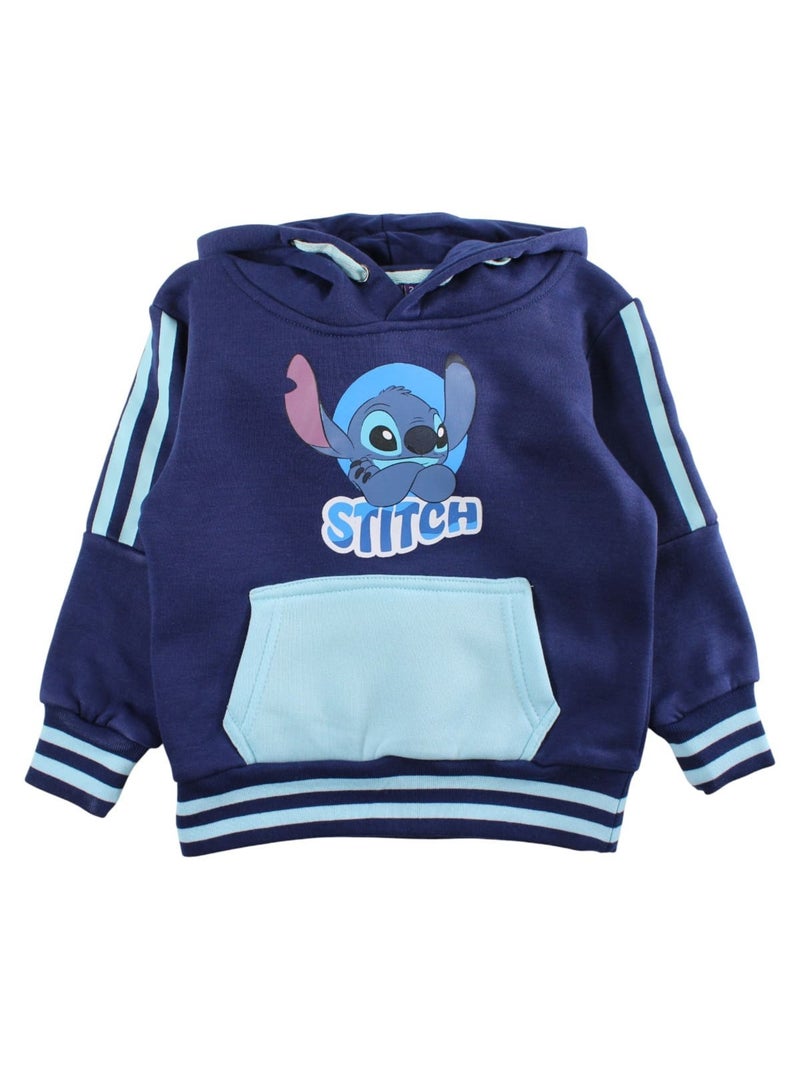 Disney - Joggingpak set jongen hoodie en broek met patroon Marineblauw - Kiabi