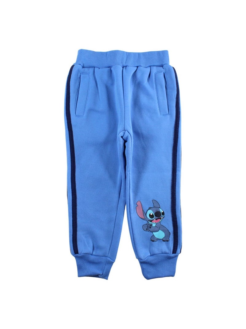 Disney - Joggingpak set jongen jas en broek met patroon Blauw - Kiabi